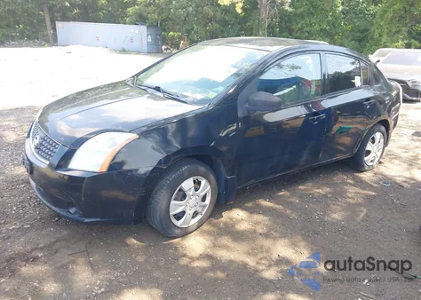 2008 Nissan Sentra 2.0 из США, поврежденный, VIN 3N1AB61E88L761632